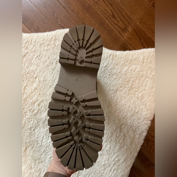 Taupe slip on boots - Picture 2 of 2